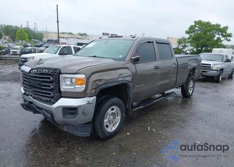 2015 GMC Sierra 2500Hd из США, поврежденный, VIN 1GT12XEG9FF518367